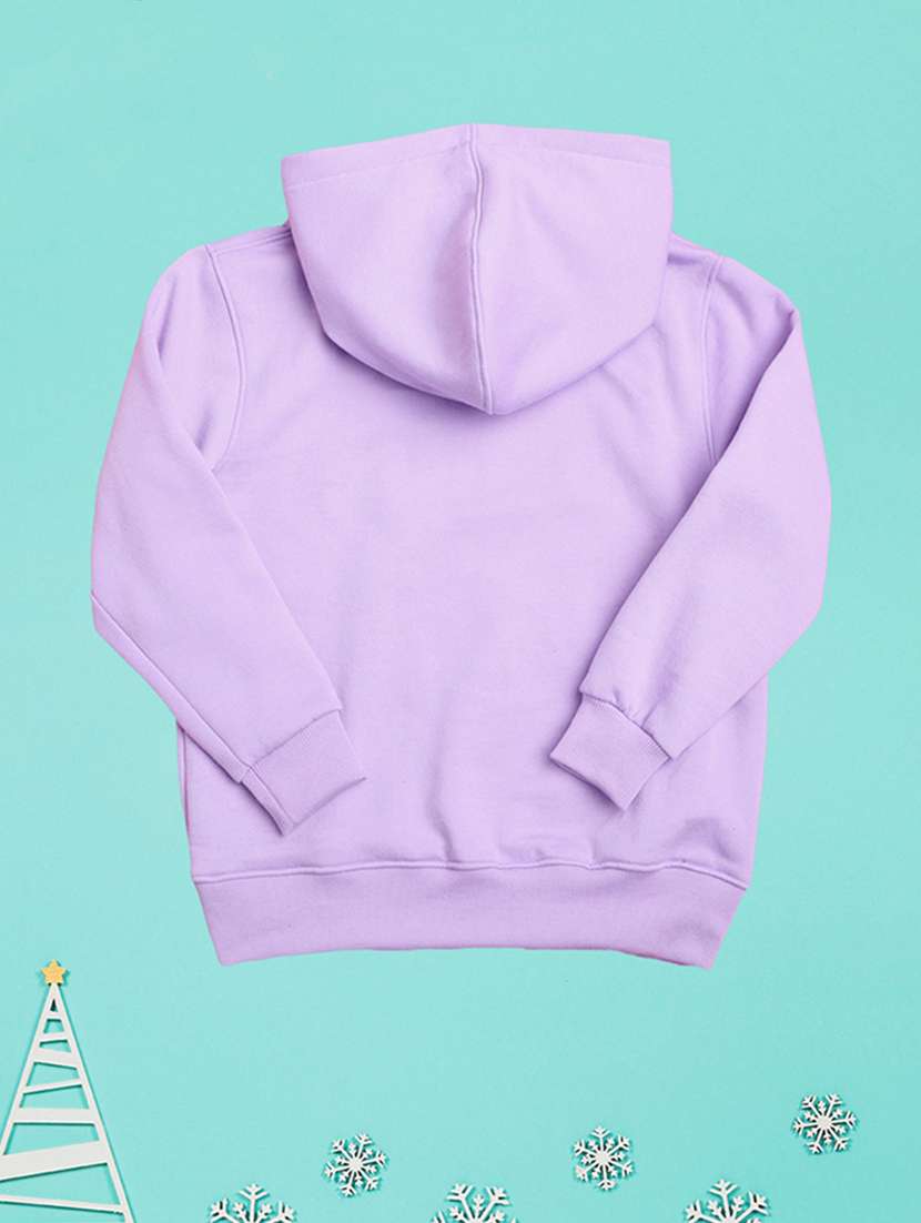 girls hooded neck long sleeves sweatshirts - 21482819 -  Standard Image - 1