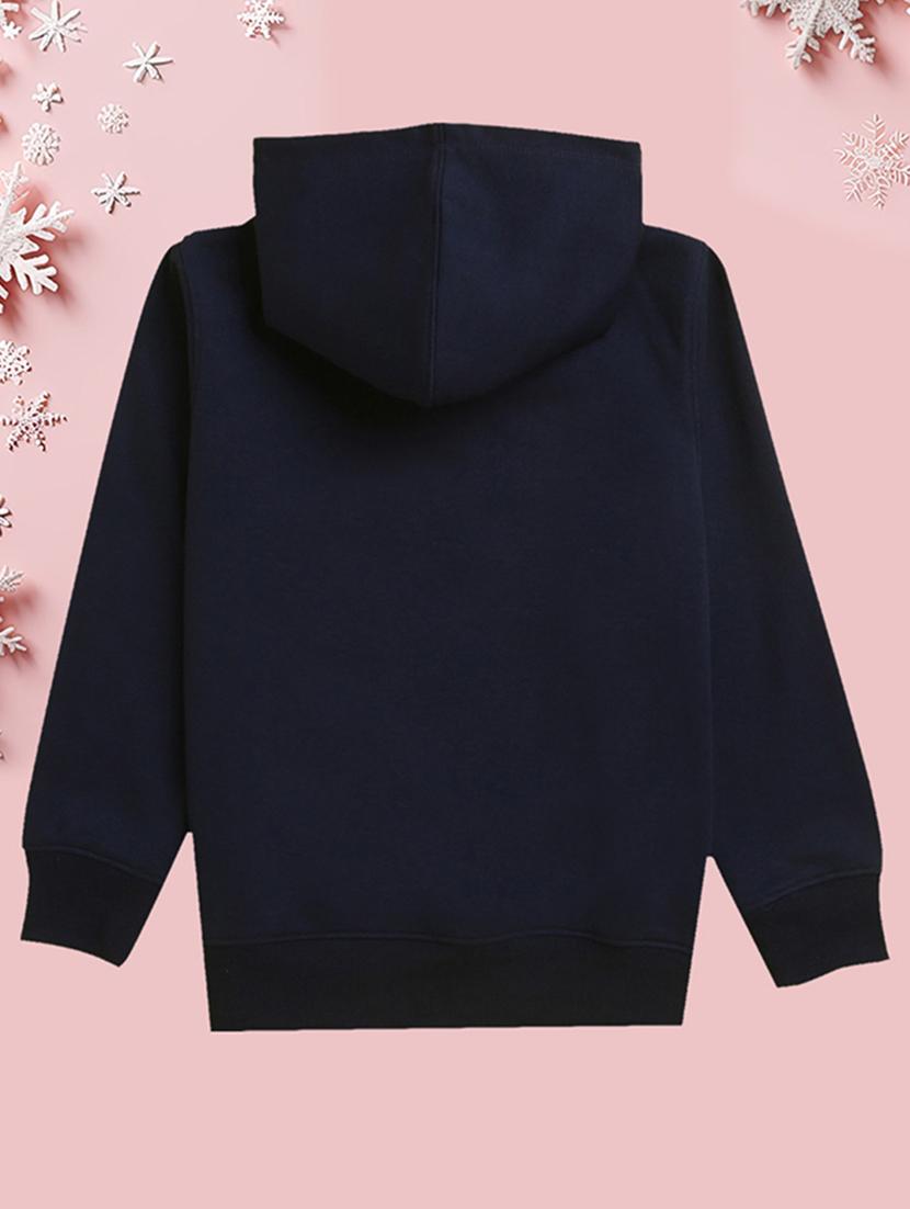 girls hooded neck long sleeves sweatshirts - 21482821 - Standard Image - 1