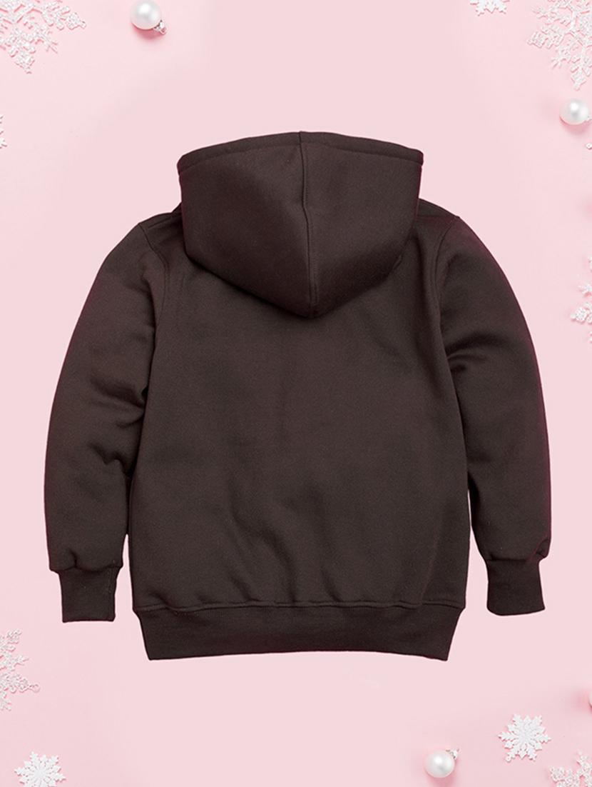 girls hooded neck long sleeves sweatshirts - 21482888 - Standard Image - 1