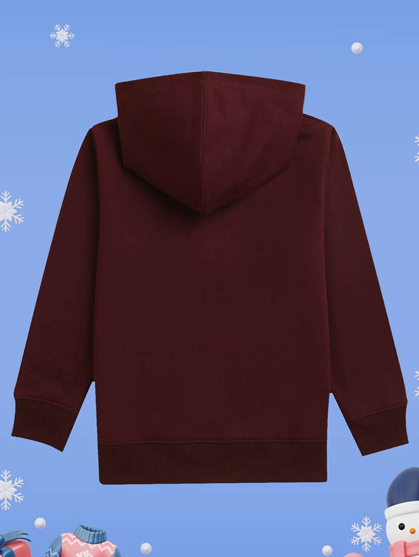 girls hooded neck long sleeves sweatshirts - 21482891 -  Standard Image - 1