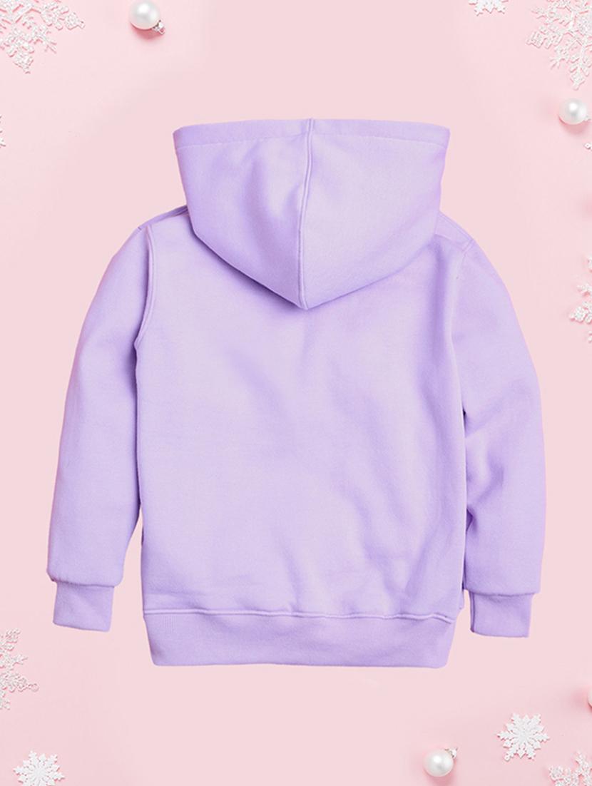 girls hooded neck long sleeves sweatshirts - 21482905 -  Standard Image - 1