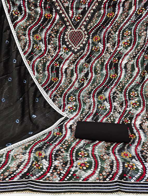 women printed unstitched suit set - 21482957 -  Standard Image - 1