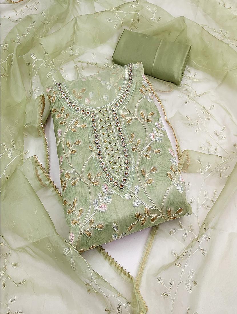 women embroidered unstitched suit set - 21482991 - Zoom Image - 0