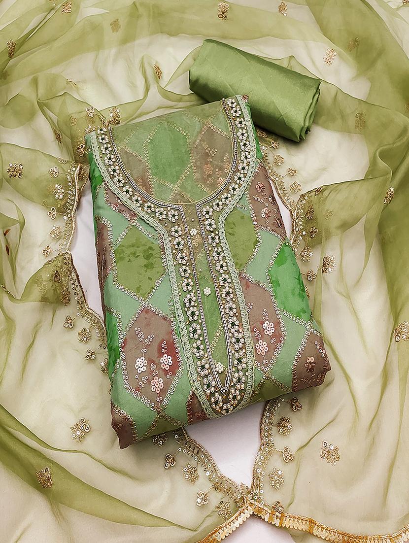 women embroidered unstitched suit set - 21483067 - Zoom Image - 0