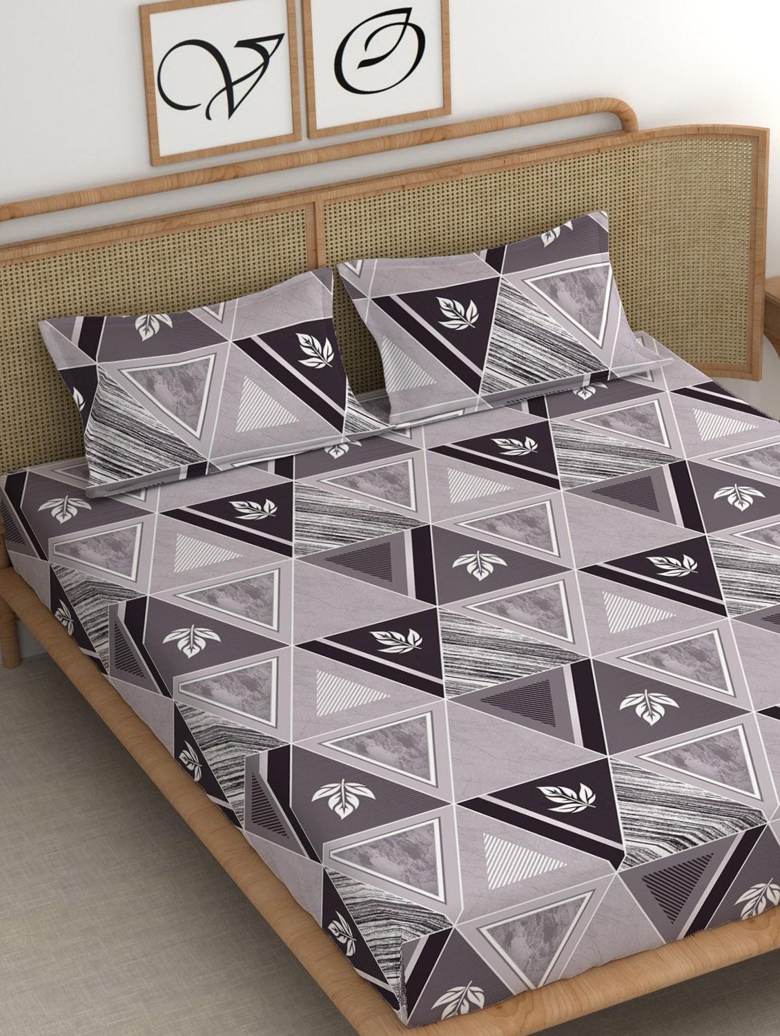 chhavi india 210 tc double king bedsheet - 21483244 - Standard Image - 1