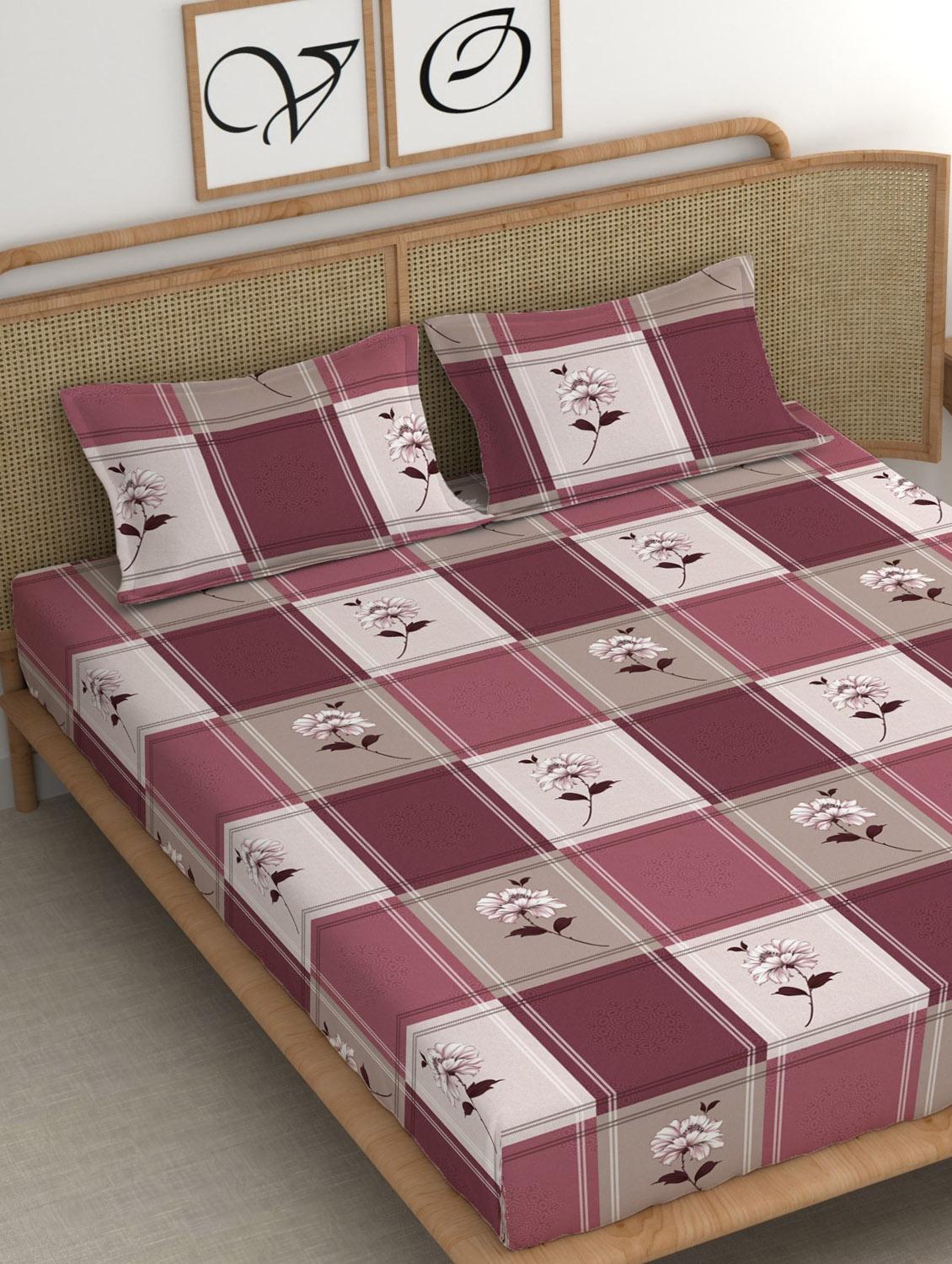 chhavi india 210 tc double king bedsheet - 21483361 -  Standard Image - 1