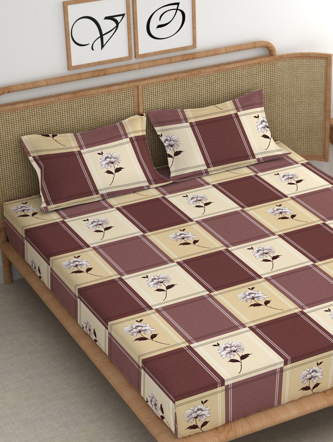 chhavi india 210 tc double king bedsheet - 21483362 -  Standard Image - 1