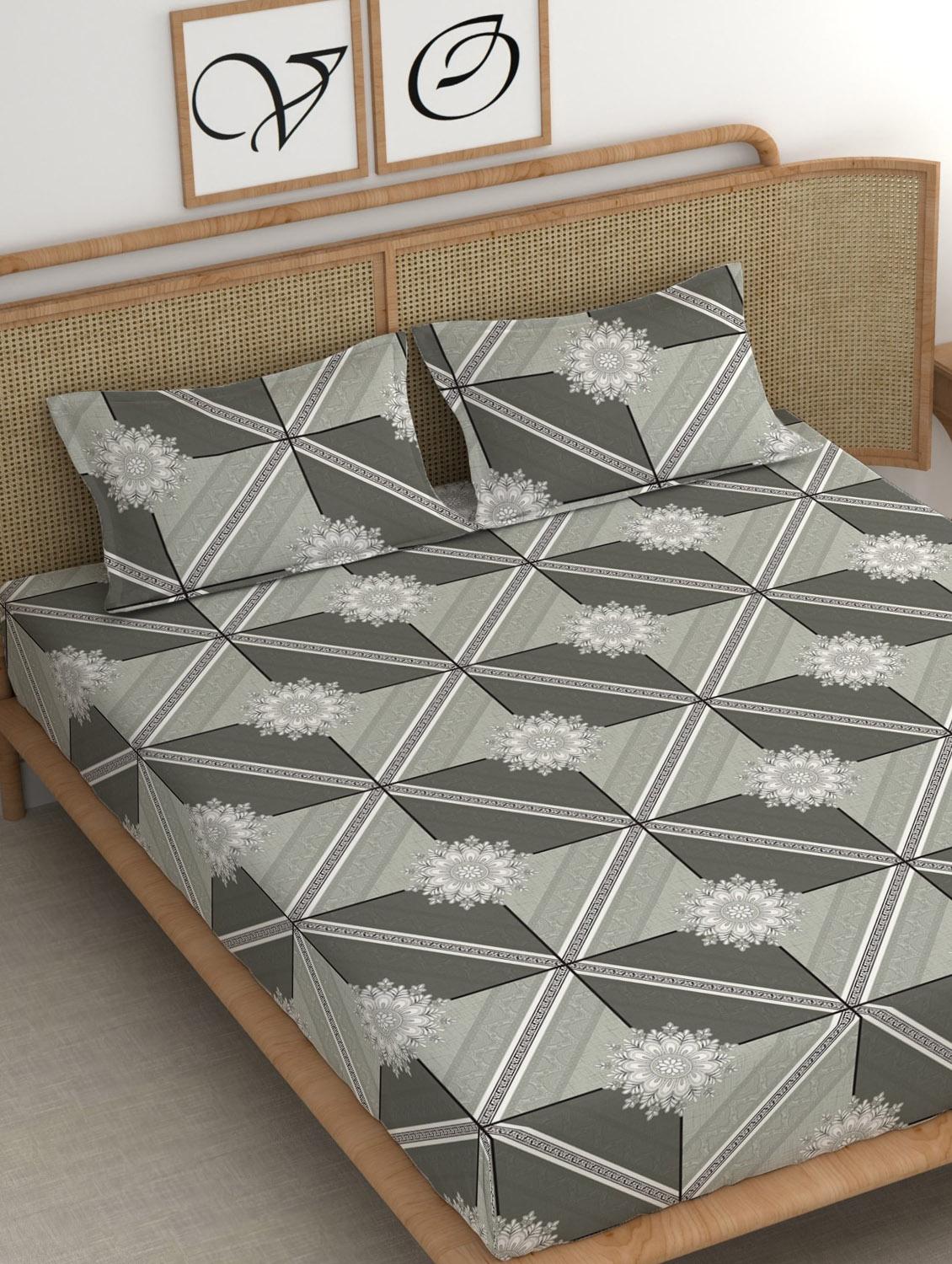 chhavi india 210 tc double king bedsheet - 21483363 -  Standard Image - 1