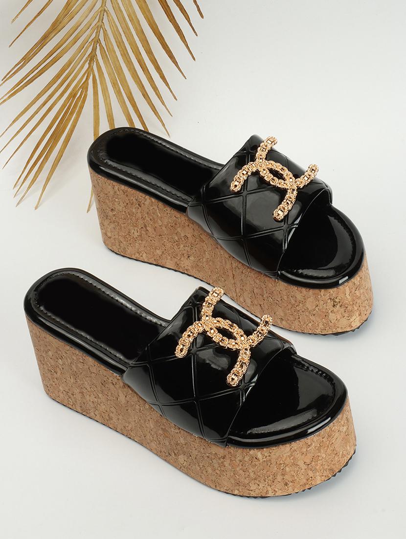 women black platforms wedge - 21483399 - Zoom Image - 0