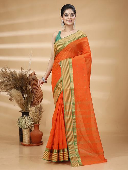 women self design tant saree - 21483526 - Standard Image - 0