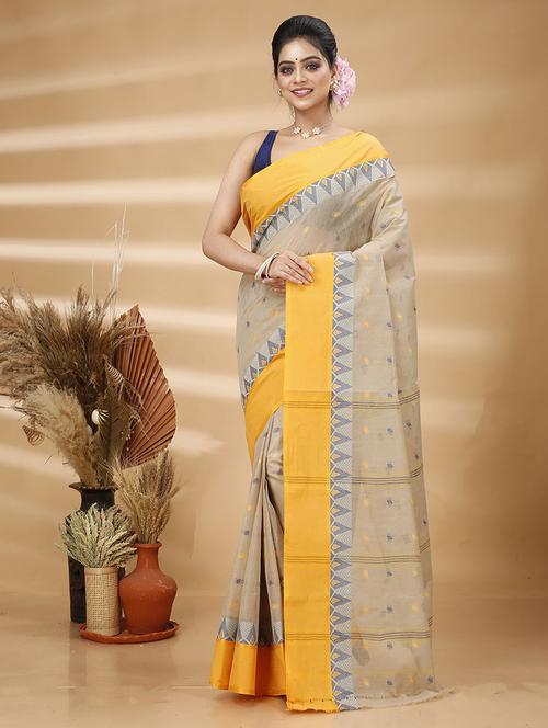 women self design tant saree - 21483545 - Standard Image - 0