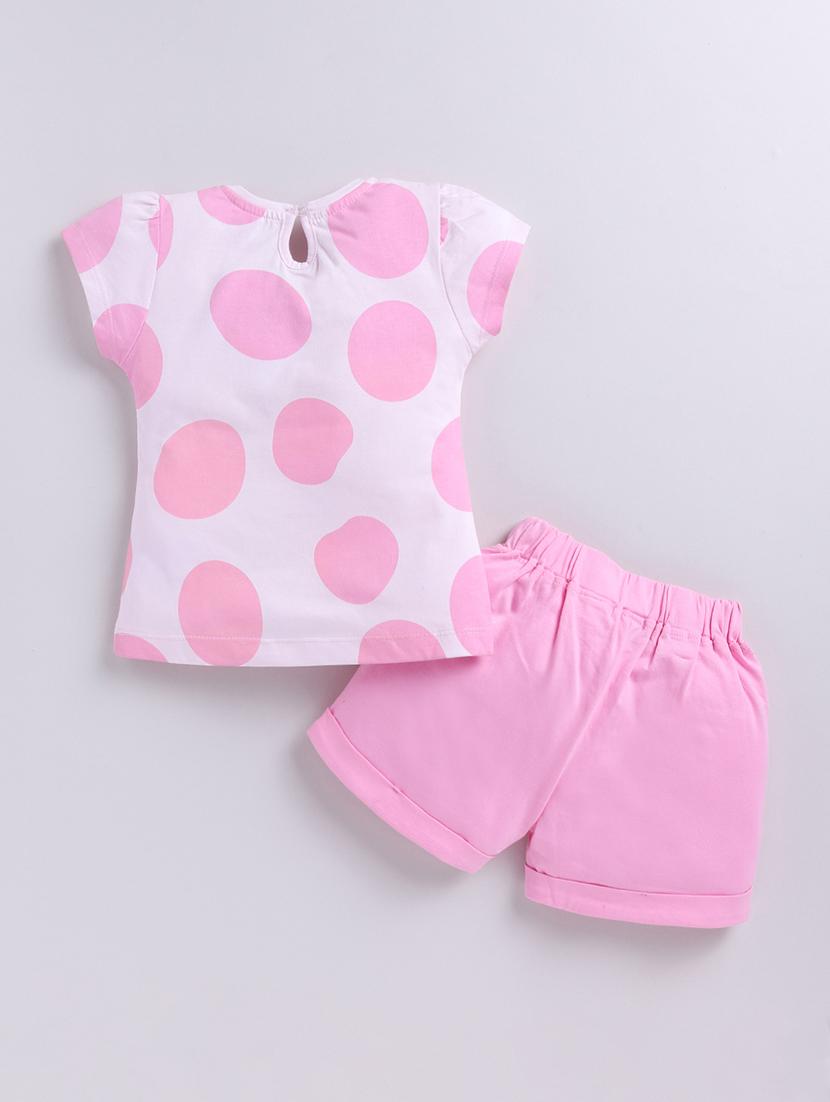 girls cute character printed skirt top set - 21484611 - Standard Image - 1