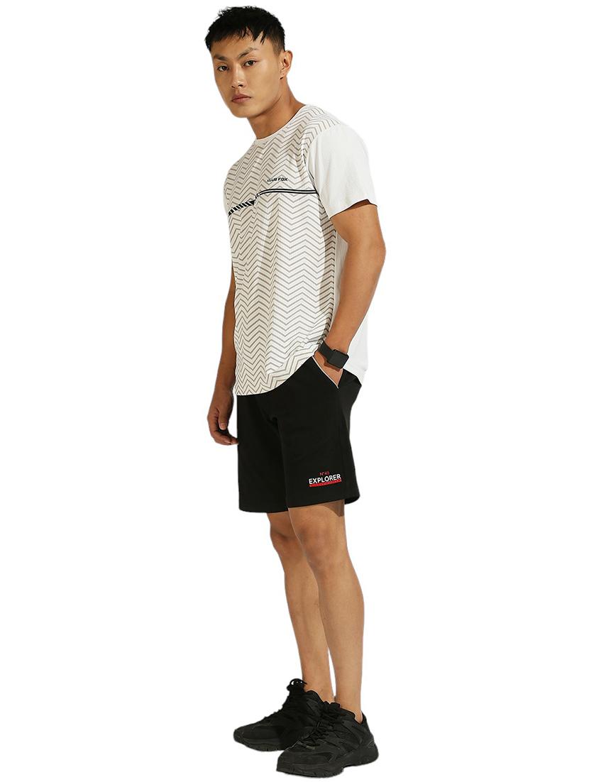 men solid mid rise shorts - 21485042 - Standard Image - 4