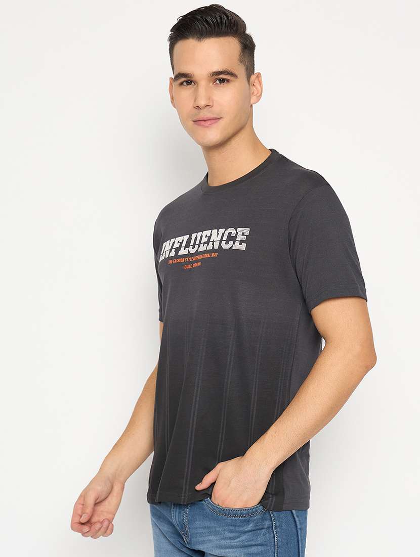 men round neck short sleeves t-shirt - 21485165 -  Standard Image - 1