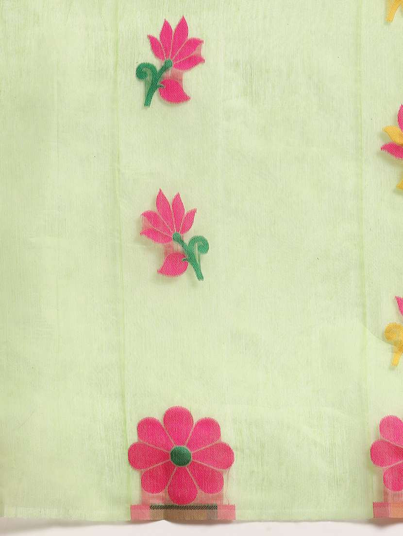 women self design jamdani saree - 21485260 -  Standard Image - 4