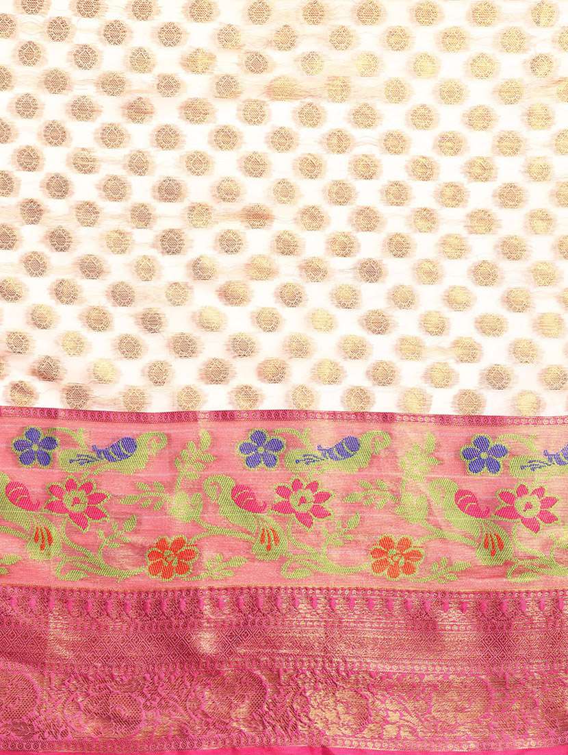 Women Self Design Banarasi Saree - 21485358 -  Standard Image - 4