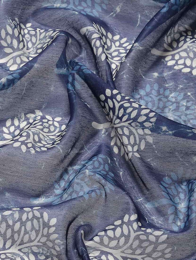 women printed saree with blouse - 21485424 -  Standard Image - 4
