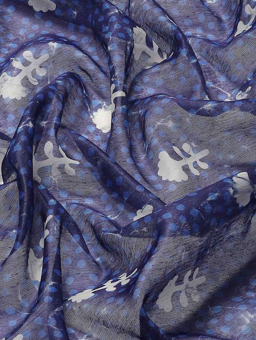 women printed saree with blouse - 21485432 -  Standard Image - 4