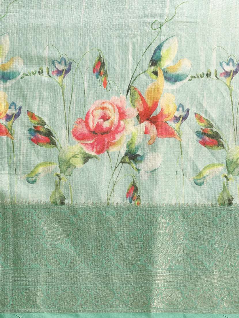 women self design banarasi saree - 21485586 -  Standard Image - 4