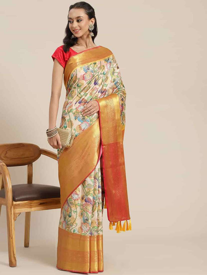 women self design banarasi saree
