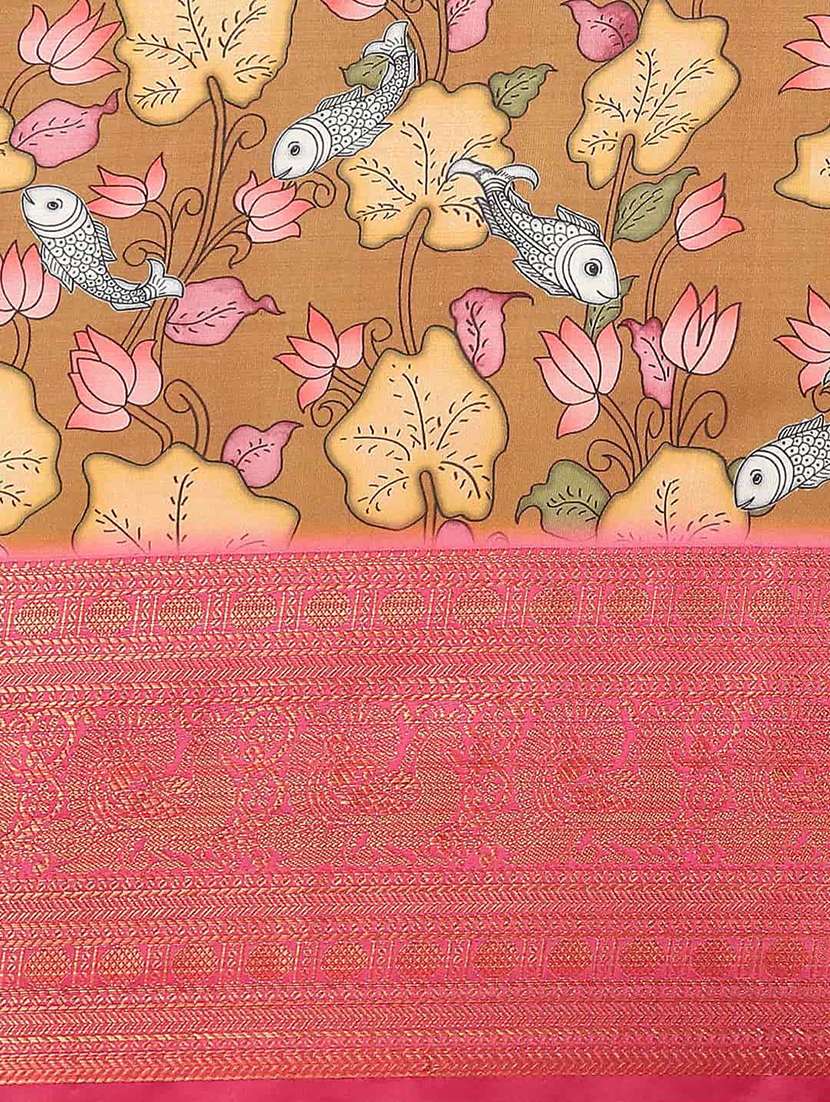 women printed bordered saree - 21485707 -  Standard Image - 4