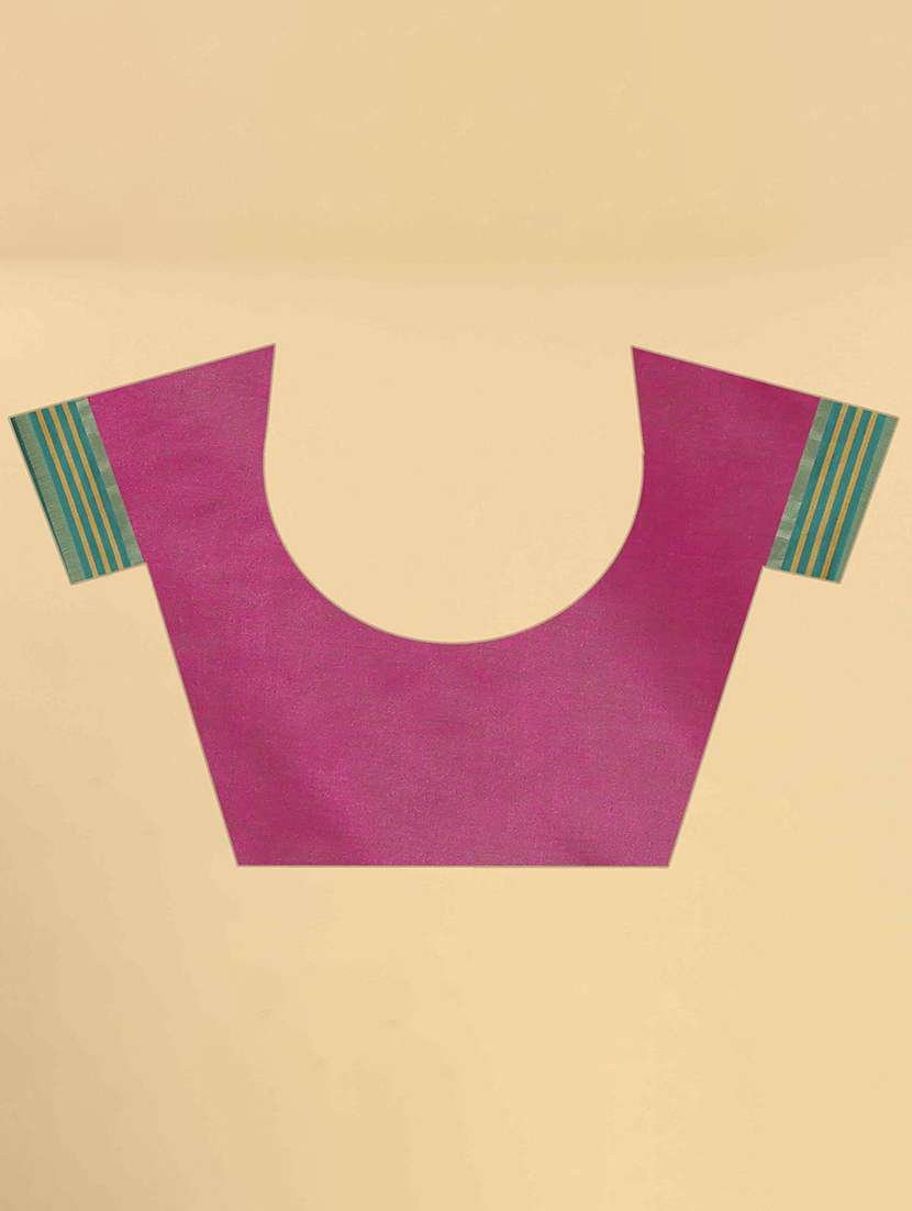 pink art silk assam saree - 21485972 -  Standard Image - 4