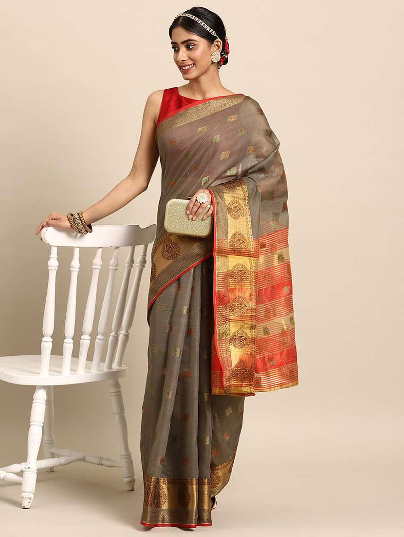 women self-designed mysore silk saree - 21486012 -  Standard Image - 1