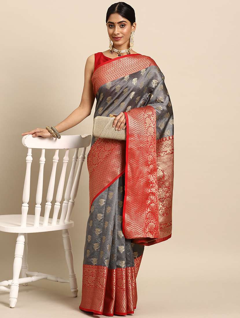 women self-designed mysore silk saree - 21486013 -  Standard Image - 1