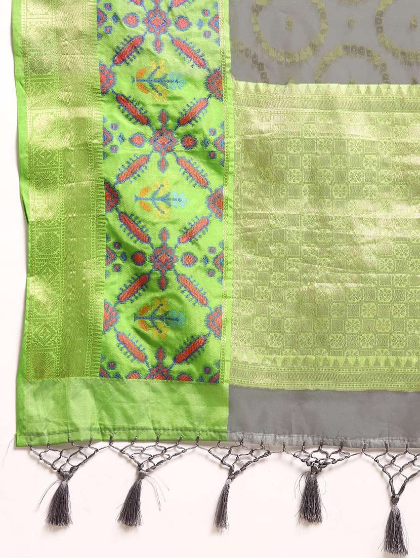 women self-designed mysore silk saree - 21486053 -  Standard Image - 4
