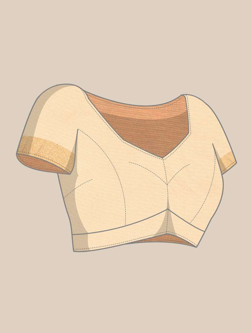 women self design banarasi saree with blouse - 21486254 -  Standard Image - 4