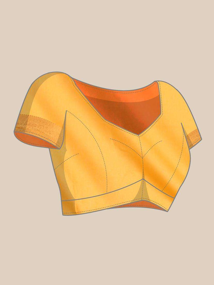 women self design banarasi saree with blouse - 21486255 -  Standard Image - 4