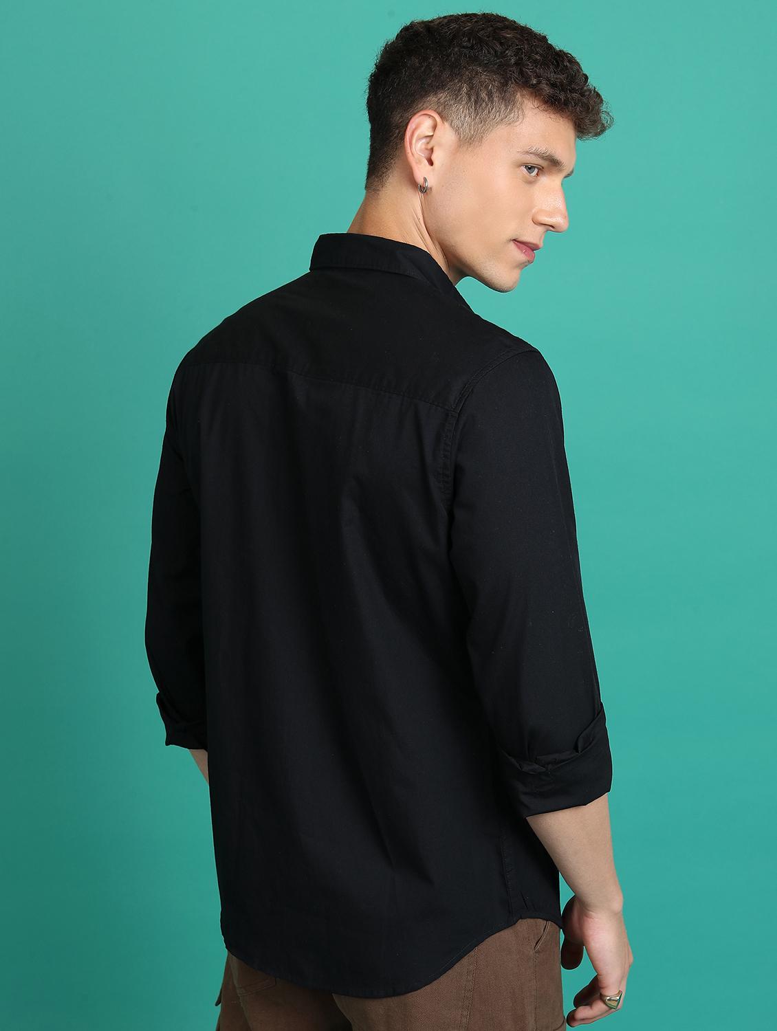 men collared printed casual shirt - 21486726 -  Standard Image - 1