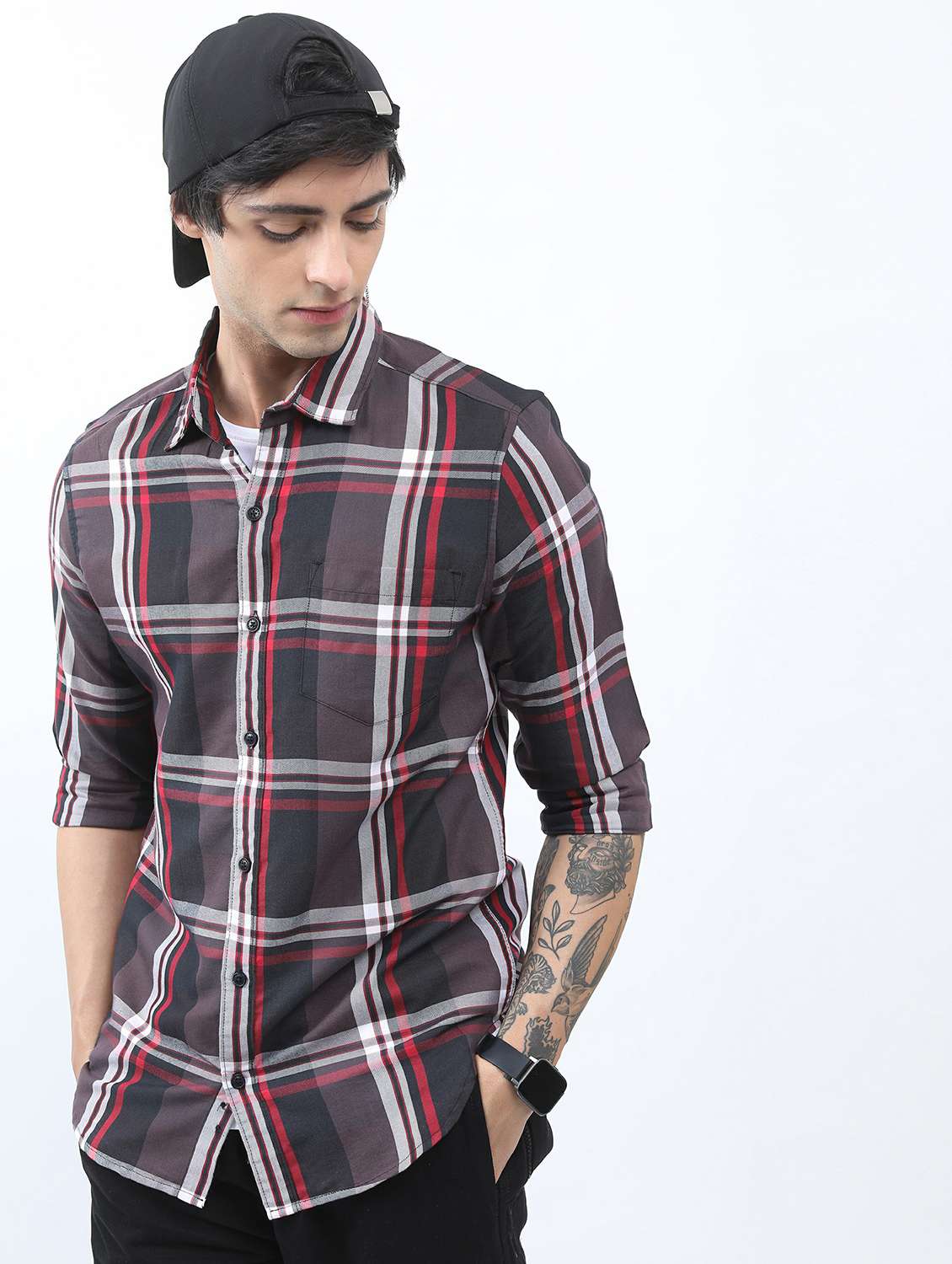 men multi color collared neck casual shirts - 21486902 -  Standard Image - 1