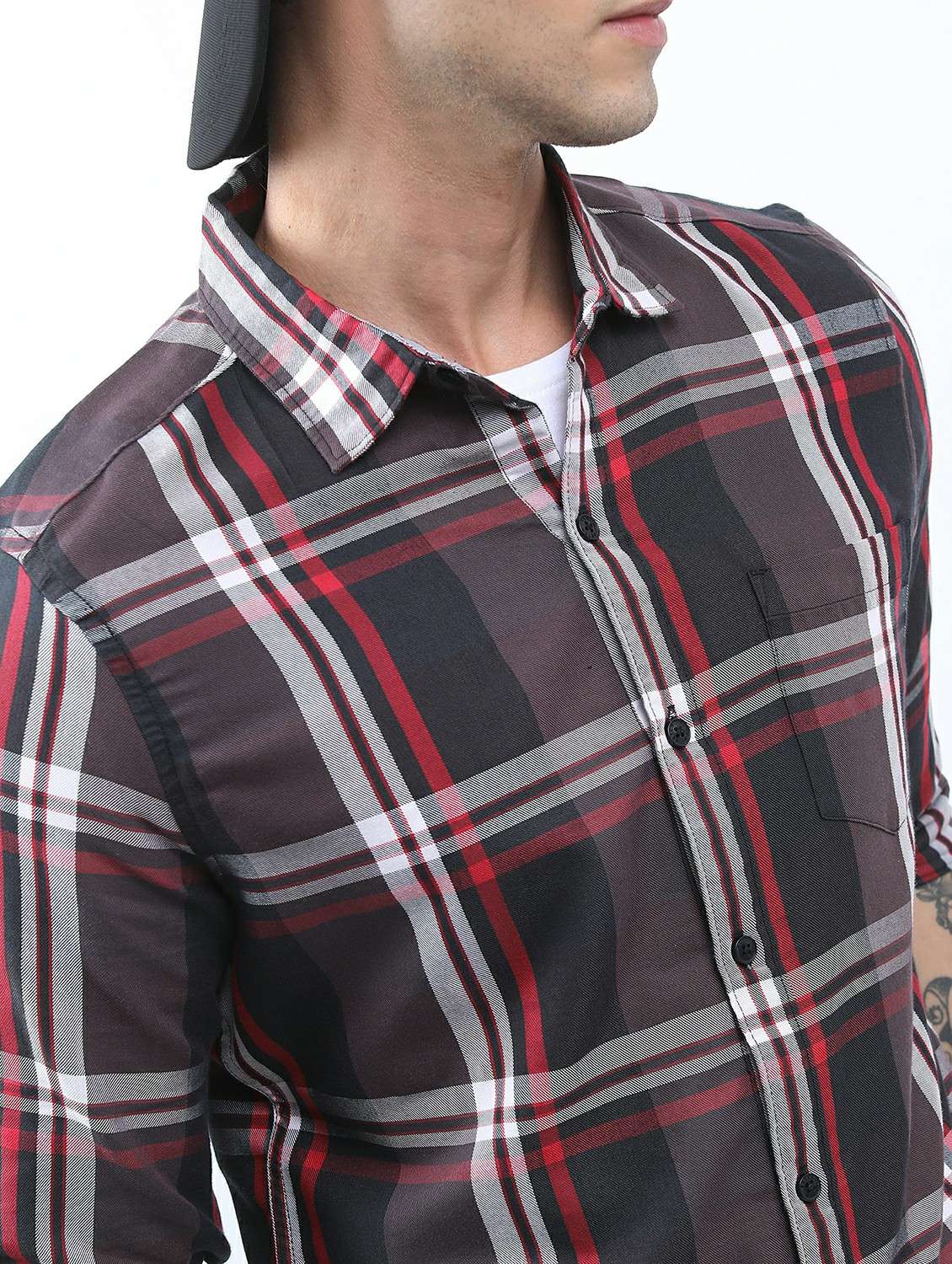 men multi color collared neck casual shirts - 21486902 -  Standard Image - 4