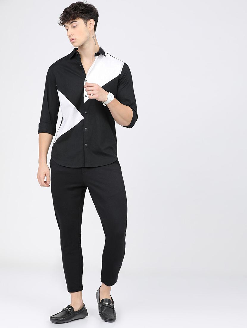 men collared long sleeves casual shirt - 21487671 - Standard Image - 4