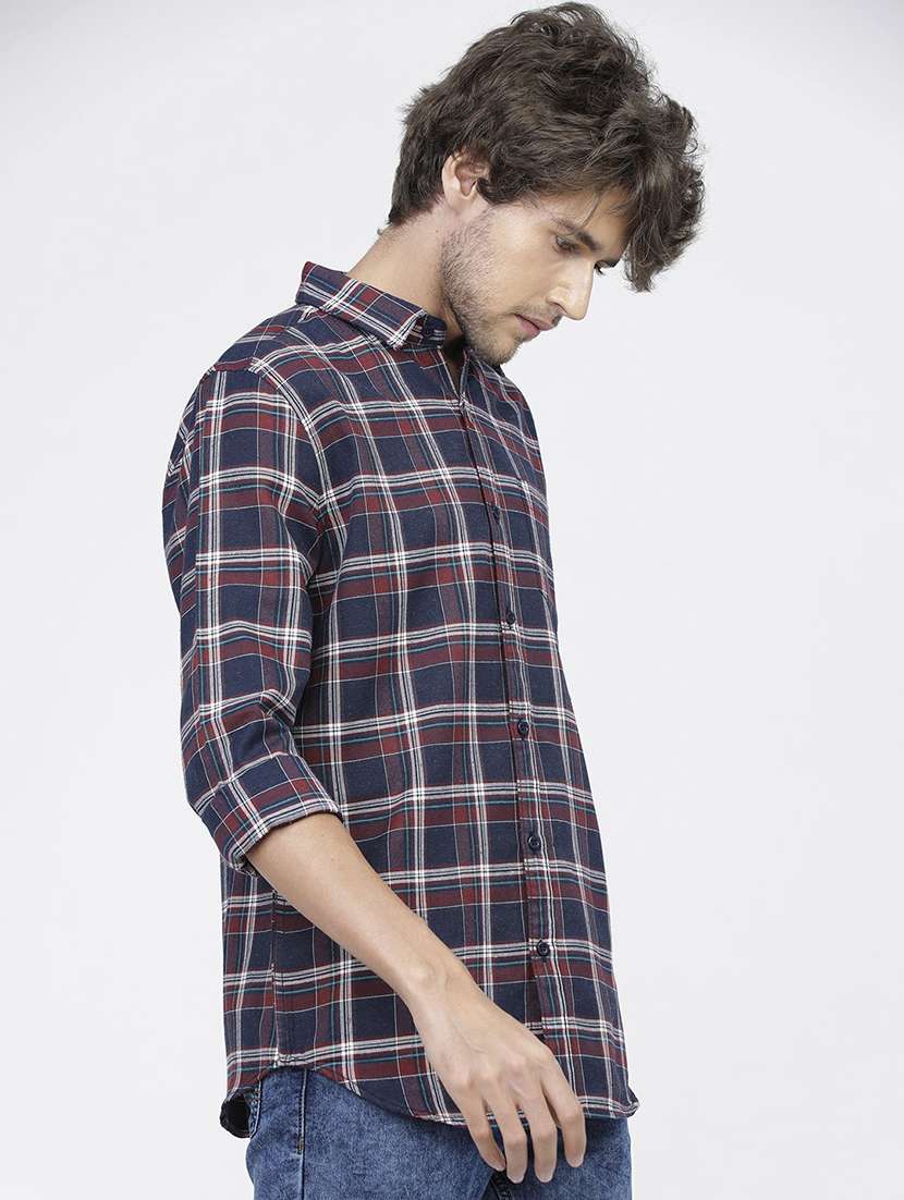 men collared long sleeves casual shirt - 21487716 -  Standard Image - 1