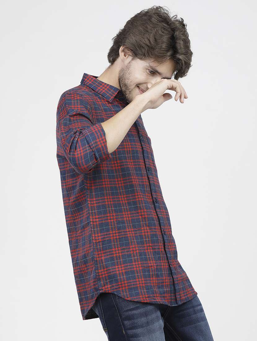 men collared long sleeves casual shirt - 21487726 -  Standard Image - 1