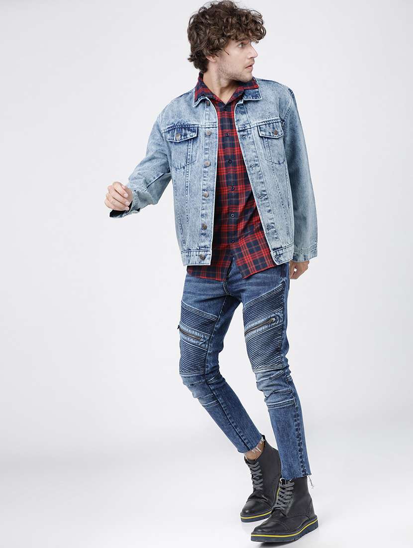 men checkered casual wear shirt - 21487863 -  Standard Image - 4