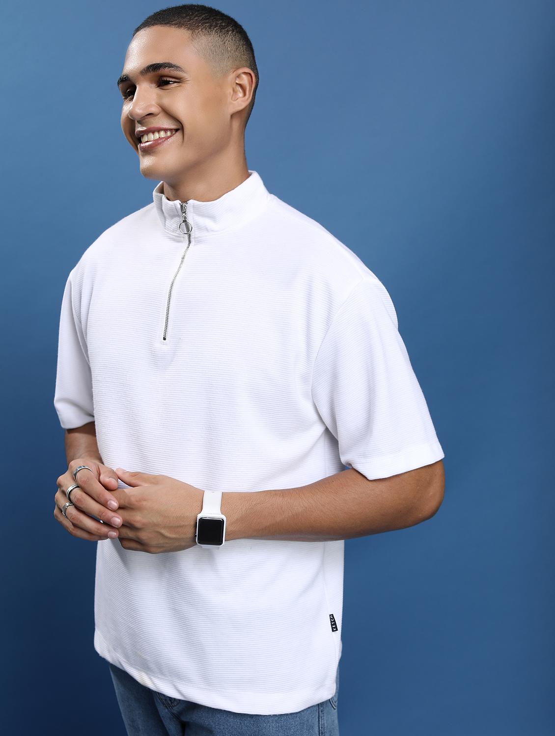 men short sleeved plain t-shirt - 21487864 - Standard Image - 1