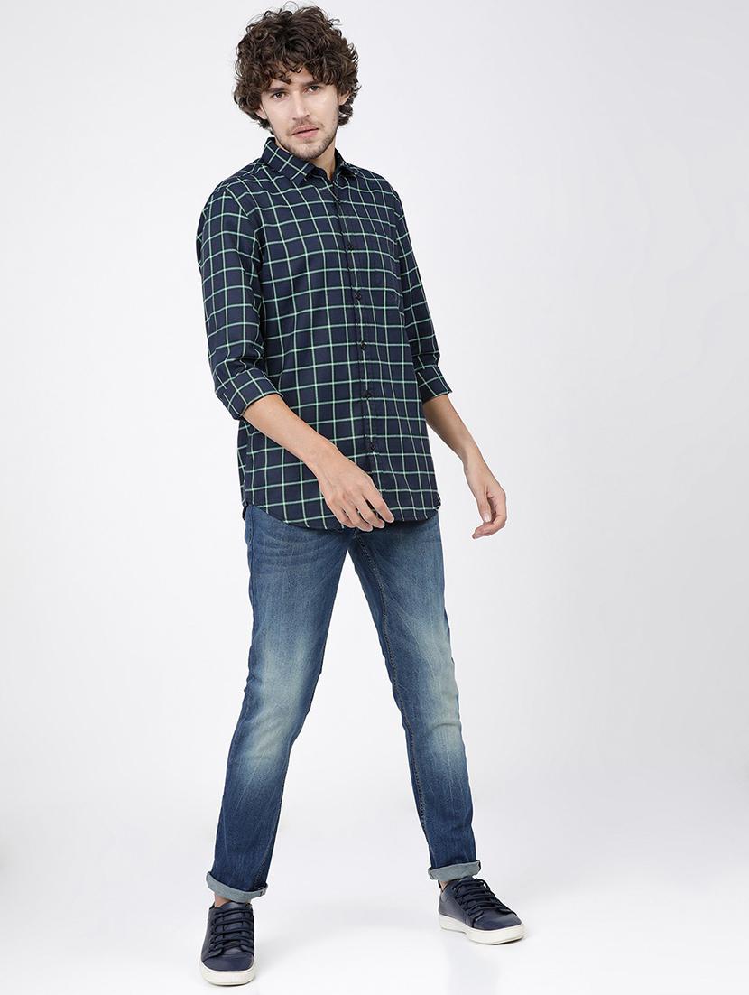 men checkered casual wear shirt - 21487876 - Standard Image - 4