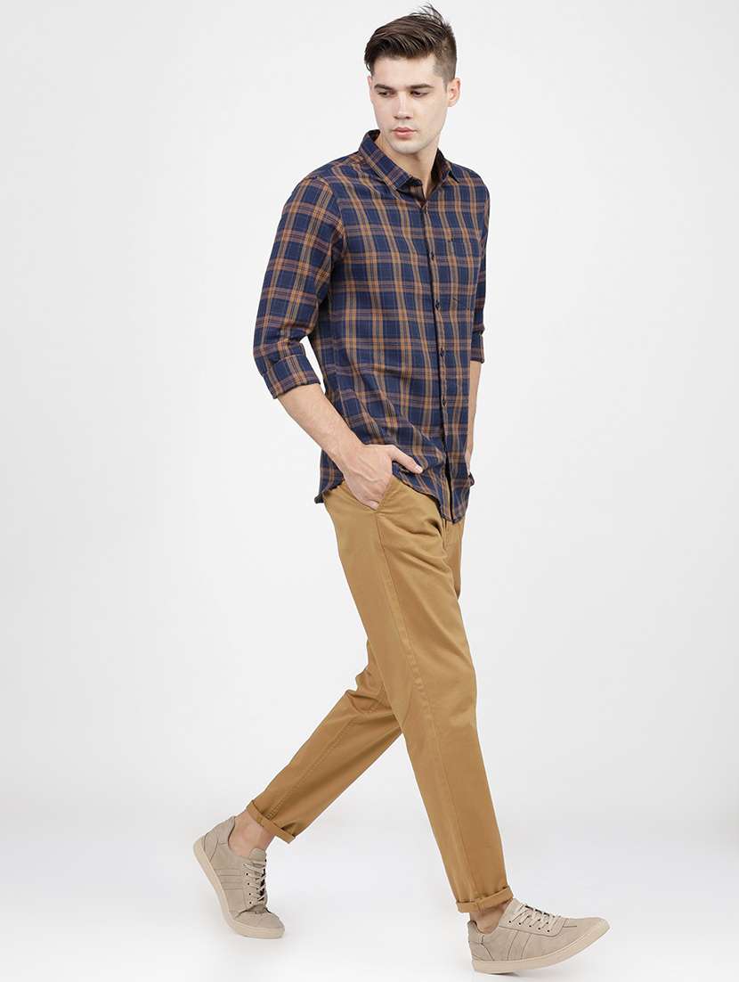 men checkered casual wear shirt - 21487892 -  Standard Image - 4