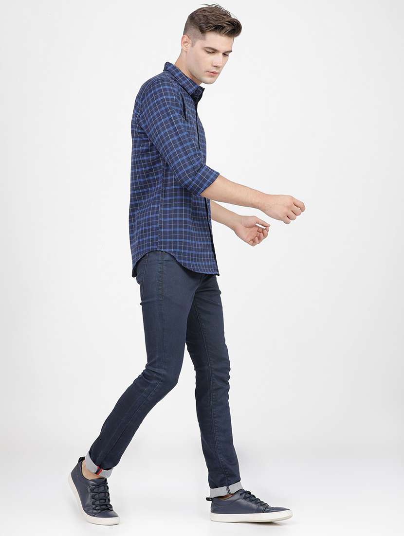 men checkered casual wear shirt - 21487898 -  Standard Image - 4