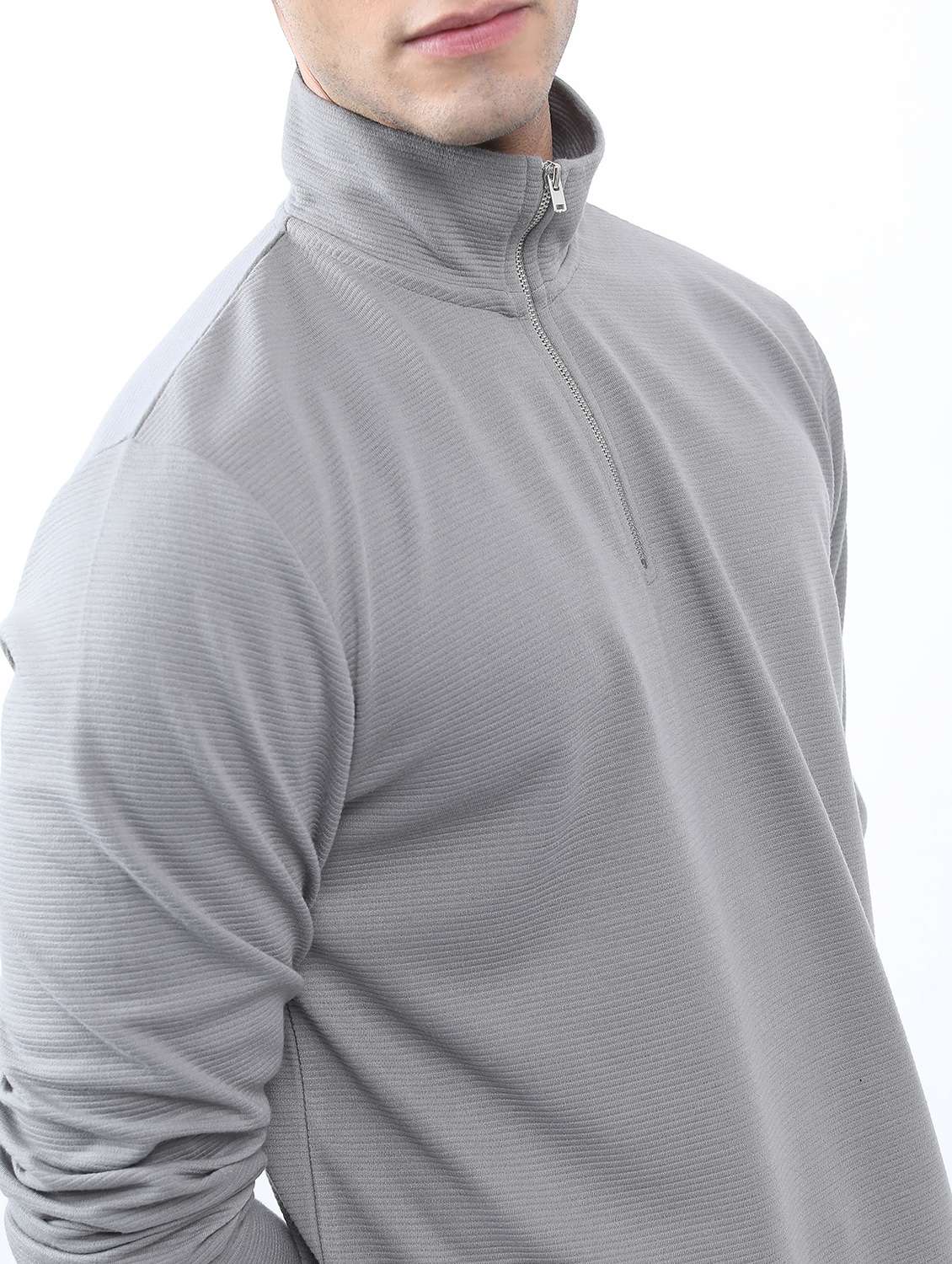 men long sleeved solid t-shirt - 21488008 -  Standard Image - 4
