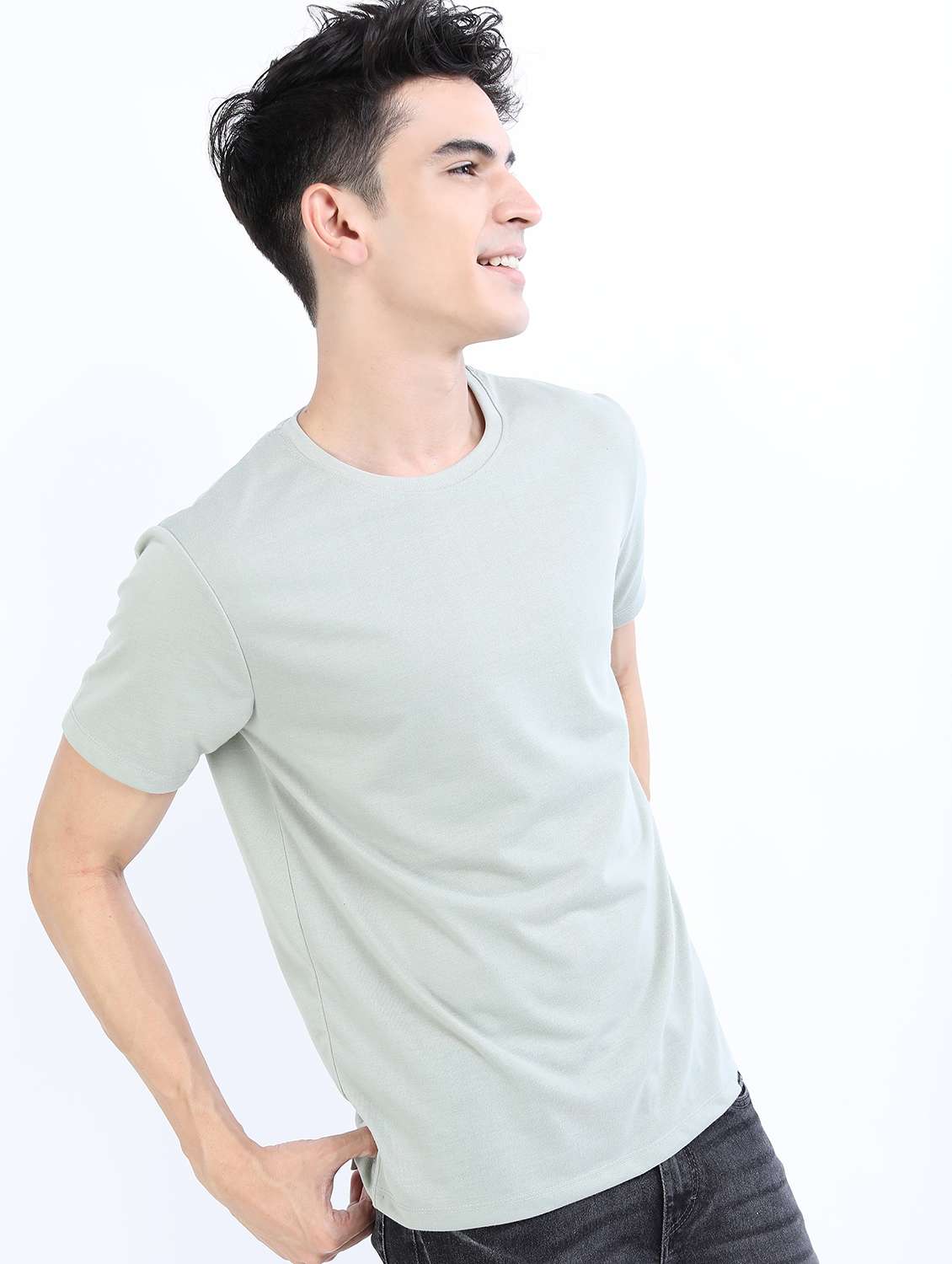 men short sleeved back printed t-shirt - 21488023 -  Standard Image - 1