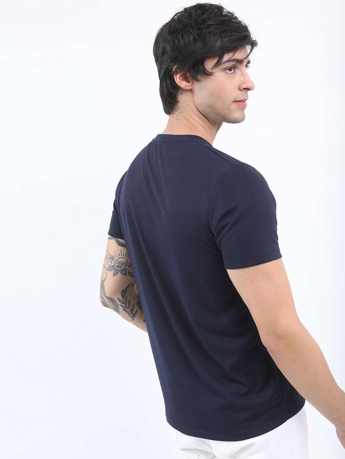 men short sleeved front printed t-shirt - 21488027 -  Standard Image - 1