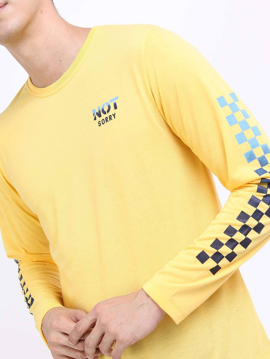 men long sleeved back print t-shirt - 21488029 -  Standard Image - 4