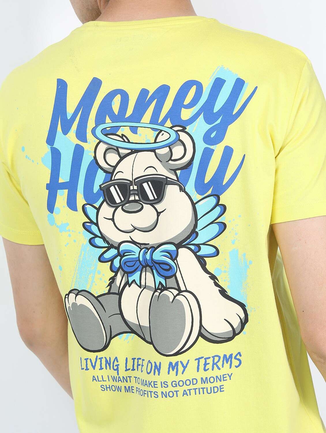 men short sleeve back print t-shirt - 21488070 -  Standard Image - 4