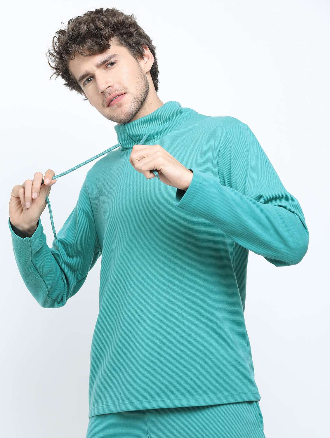 men solid long sleeve regular fit t-shirt - 21488105 -  Standard Image - 1
