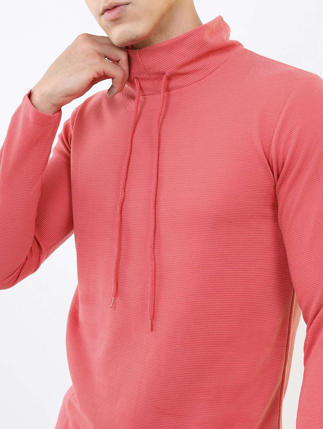 men solid long sleeve regular fit t-shirt - 21488106 -  Standard Image - 4