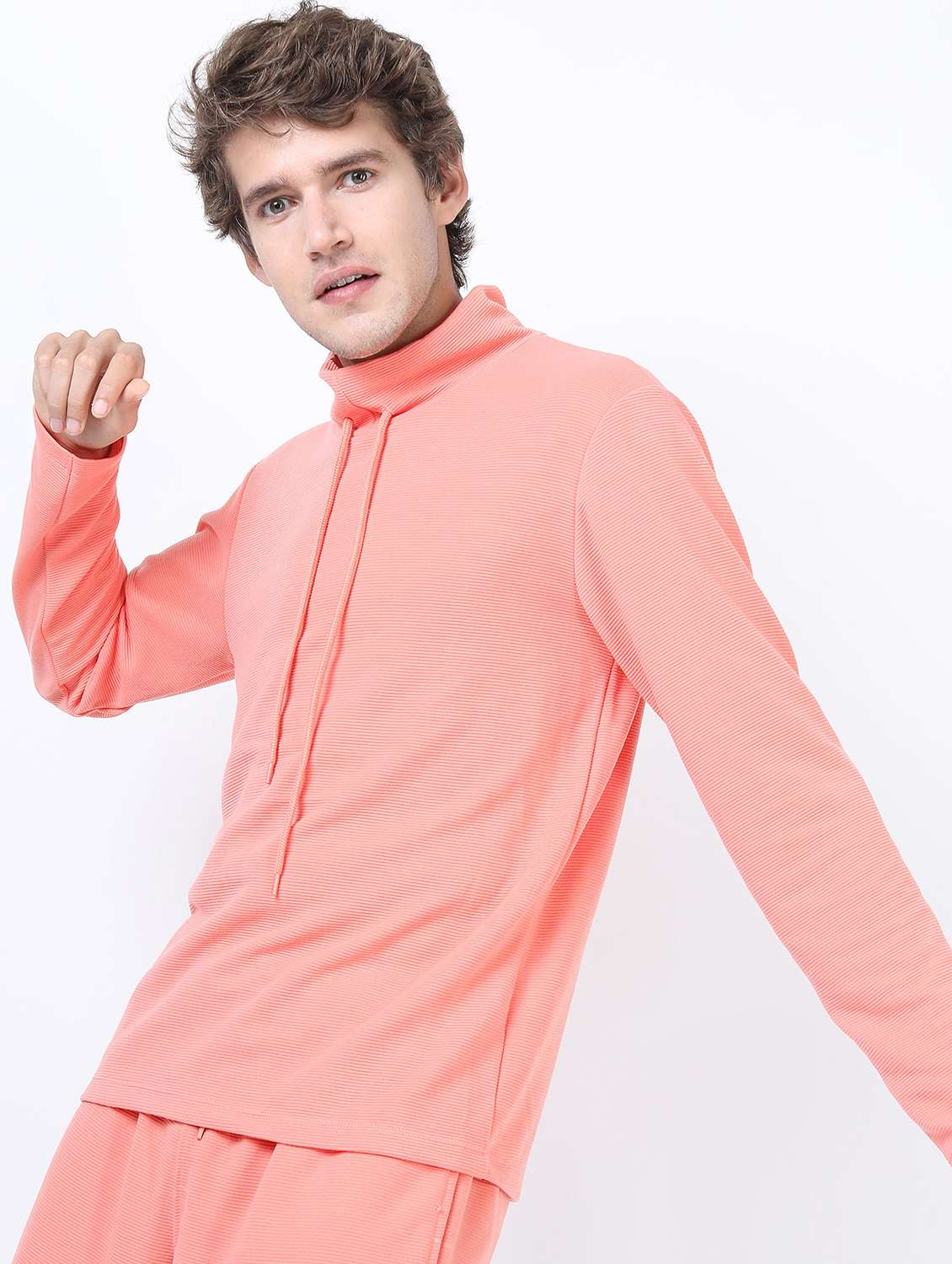 men solid long sleeve regular fit t-shirt - 21488108 -  Standard Image - 1
